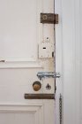 Door with many locks — Stock Photo