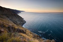 Beautiful calm seascape at big sur, california, united states of america — Stock Photo
