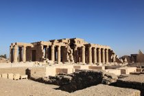 Distant view of Ramesseum temple, Egypt — Stock Photo