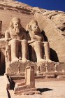 Abu Simbel templo egipto - foto de stock
