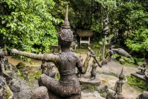 Geheime buddha garden, koh samui, thailand — Stockfoto