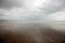 Вид на пляж дюймовий — стокове фото