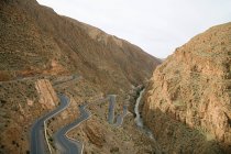 Garganta de Todra en las montañas Atlas - foto de stock