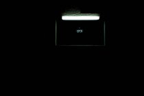 Illuminated open sign — Stock Photo