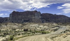 Глен Каньйон національної резервування області, димний гірській дорозі, беккантрі, Глен Каньйон, штат Юта, США — стокове фото