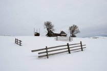 Chorna Tysa Mountain Village, Carpathian Mountains, Ivano-Frankovsk Region, Ukraine — Stock Photo
