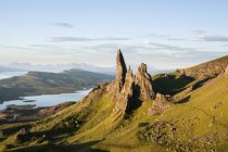 Alter mann von storr, trotternish, isle of skye, scotland, uk — Stockfoto