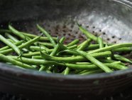 Свіжі органічні овочі, бостонська дрібна квасоля — стокове фото