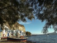 Mandrakia Village, Amadas, Milos Island, Grécia — Fotografia de Stock