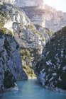 Vista de Canyon du Verdon, Alpes-de-Haute-Provence, França — Fotografia de Stock