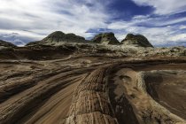 Vista panorámica de White Pocket, Paria Plateau, Arizona, Estados Unidos - foto de stock
