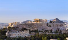 Ruins of the acropolis, Athens, Attiki, Greece, Europe — Stock Photo