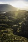 Перегляд сонячної долини в Лос Ґласіарес Національний парк, Патагонії, Аргентина — стокове фото