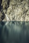 Dettaglio Laguna Sucia e parete rocciosa nel Parco Nazionale Los Glaciares, Patagonia, Argentina — Foto stock