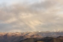 View from Gaoersi Mountain, Sichuan, China — Stock Photo