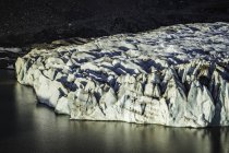 Detalhe da geleira Torre e da laguna no Parque Nacional Los Glaciares, Patagônia, Argentina — Fotografia de Stock