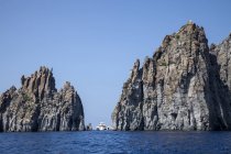Mar em Panarea, Messina, Itália — Fotografia de Stock