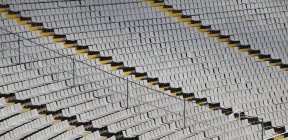 Posti vuoti nello stadio olimpico, Barcellona, Catalogna, Spagna, Europa — Foto stock