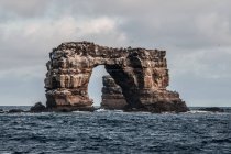 Darwin's arch, Darwin Island, Seymour, Galapagos, Ecuador, South America — Stock Photo