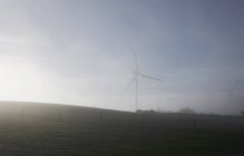 Rural scene with wind turbine, Houghton-le-Spring, Sunderland, UK — Stock Photo