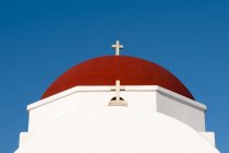 Eglise, Mykonos Town, Cyclades, Grèce — Photo de stock