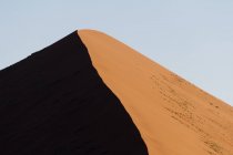 Dune de sable, Sossusvlei, Namib Naukluft Park, Namib Desert, Namibie — Photo de stock