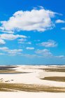 Sand dunes at Jericoacoara national park, Ceara, Brazil, South America — Stock Photo