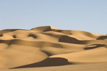 Awbari ЕРГ, пустеля Сахара, Fezzan, Лівія — стокове фото