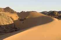 Akakus, deserto del Sahara, Fezzan, Libia — Foto stock