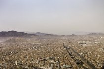 Vista aérea del paisaje urbano, Lima, Perú - foto de stock