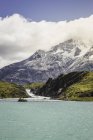 View over Grey Lake and Glacier, Torres del Paine national park, Chile — Stock Photo