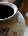 View of clay pot, close up — Stock Photo