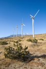 Windpark, indische Brunnen, Kalifornien, Vereinigte Staaten — Stockfoto