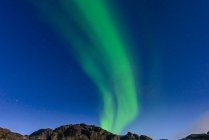 Amazing Aurora Borealis, Narsaq, Vestgronland, Greenland — Stock Photo