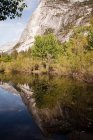 Mirror Lake, Parque Nacional de Yosemite, Califórnia, EUA — Fotografia de Stock