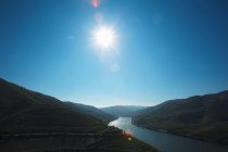 Vista panorámica del río Duero, Portugal - foto de stock