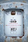 Pompe à essence vintage, gros plan — Photo de stock