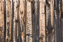 Paint peeling off wood texture, close up — Stock Photo