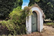 Двері, руїни, історичні будівлі, S? o Педро де Алькантара, Maranhao, Бразилія — стокове фото
