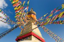 Main Stupa, Boudhanath, Kathmandu, Nepal — Foto stock
