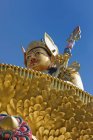 Statua gigante della divinità con sciabola, Buddha Park, Kathmandu, Nepal — Foto stock