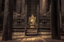 Монастырь Багая, Инва, Мандалай, Бирма — стоковое фото