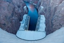 Hoover Dam, Colorado River, Arizona, Vereinigte Staaten von Amerika — Stockfoto