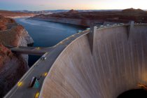 Glen Canyon Dam, Lake Powell, Arizona, United States of America — Stock Photo