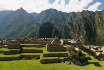 Machu Picchu Ruinen, Peru, Südamerika — Stockfoto