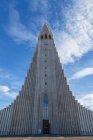 Hallgrimskirkja Igreja Luterana, Reykjavik, Islândia — Fotografia de Stock