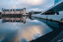 Schöne Aussicht auf Havnelageret, Oslo, Norwegen — Stockfoto