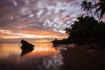 Anda Beach ao pôr do sol, Bohol Island, Visayas, Filipinas — Fotografia de Stock