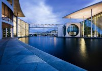 Marie Elisabeth Luders Haus, Government District, Berlin, German — Stock Photo