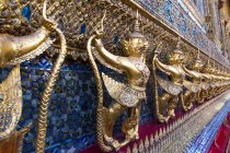 Detalhe do Grand Palace, Bancoc, Tailândia — Fotografia de Stock
